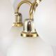 Vintage Orion Brass Ball Chandelier: Mid-Century Modern Sputnik Lighting