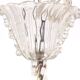 Lampe suspendue en verre de Murano vintage Barovier et Toso, années 1940.