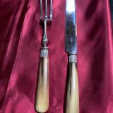 Old service cutlery box