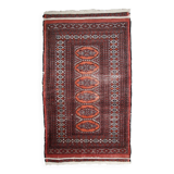 Tapis Vintage Bukhara en Laine, Années 1960, Authenticité et Tradition