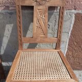 Set of 2 50s bistro chairs