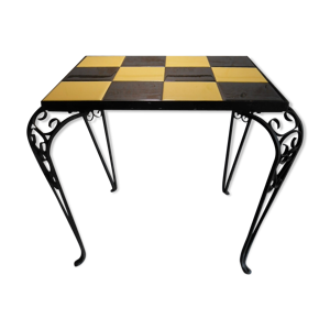 table d'appoint en fer