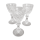 Set de 3 verres ancien cristal st Louis