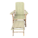 Vintage wicker rattan lounge chair