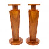 Two Art Deco columns from the 1940s, Poland.