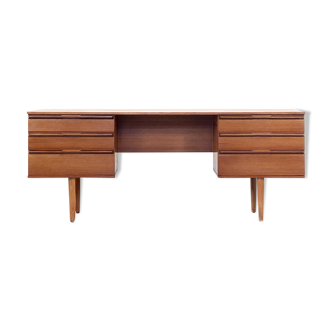 Midcentury Avalon Teak Desk / Dressing Table. Vintage Modern / Danish / Scandinavian Style.