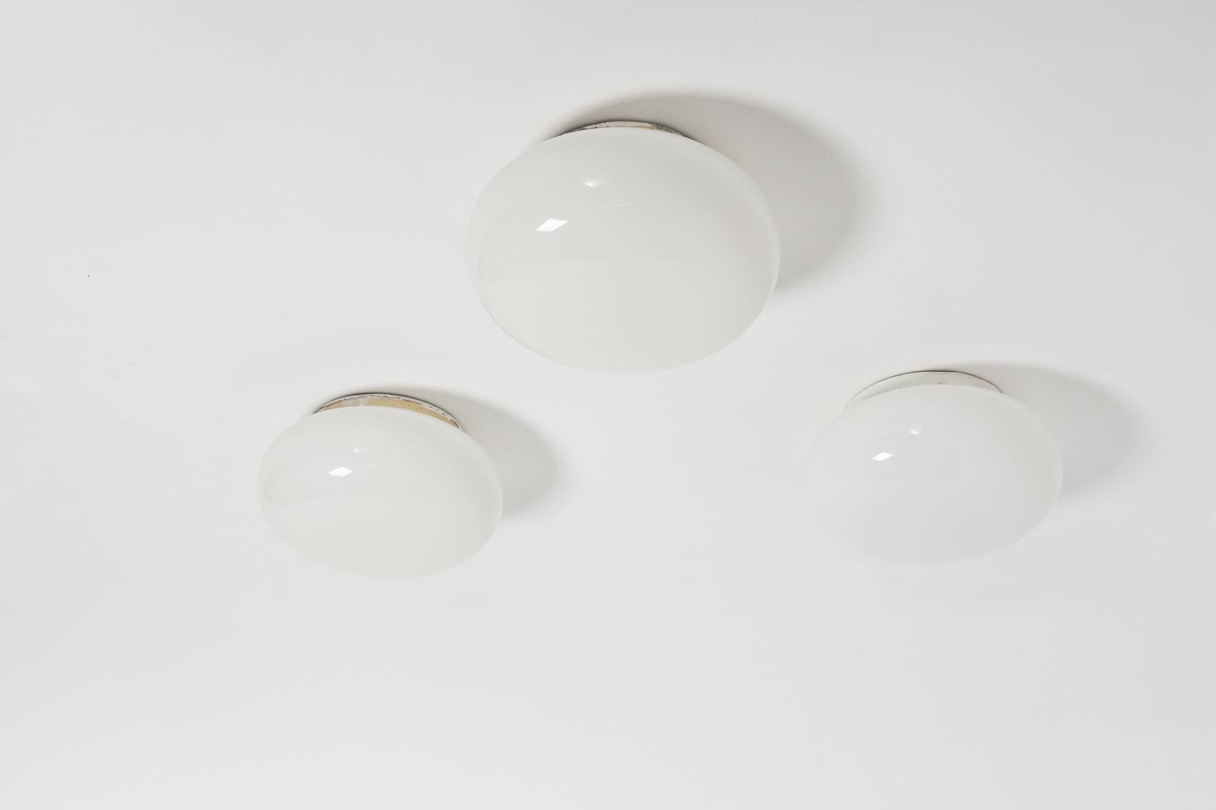 Paavo Tynell Opal Wall/Ceiling Lamps for Taito Oy