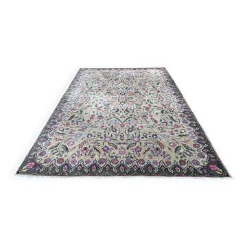 Kirman pistachio Persian rug 298x208 cm