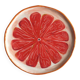 Plat pamplemousse rose 30 cm
