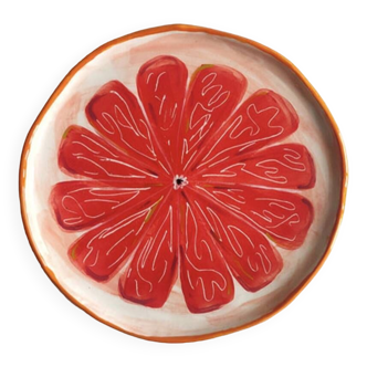 Pink grapefruit dish 30 cm