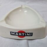 Cendrier triangulaire verre Martini