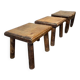 Stools/plant stands/vintage wooden side table
