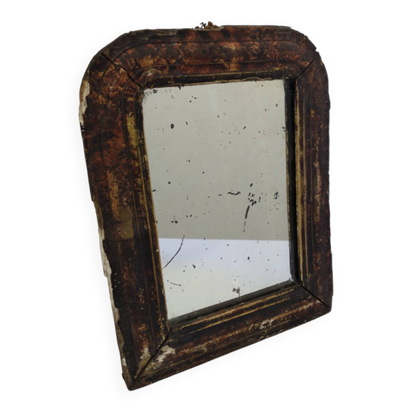 Petit Miroir Louis Philippe type barbier