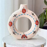 Handcrafted vase Tafoukt Amazigh Ameqrane