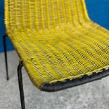 4 vintage “Baskets” chairs 1950s design Gian Franco Legler