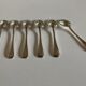 Set of 6 espresso spoons America Christofle Luc Lanel 1930
