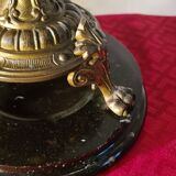 candelabra 19th gilded bronze and marble candlestick 60x32 cm