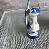 Lot vase Delft et moulin anciens