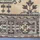 Distressed turkish runner 350x75 cm wool vintage tribal rug