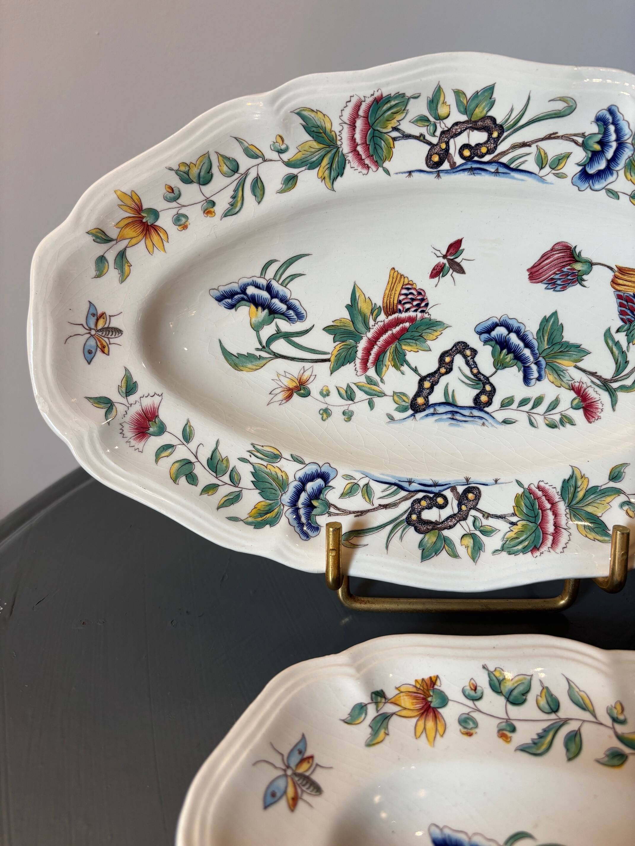 Paire de ramequins Sarreguemines