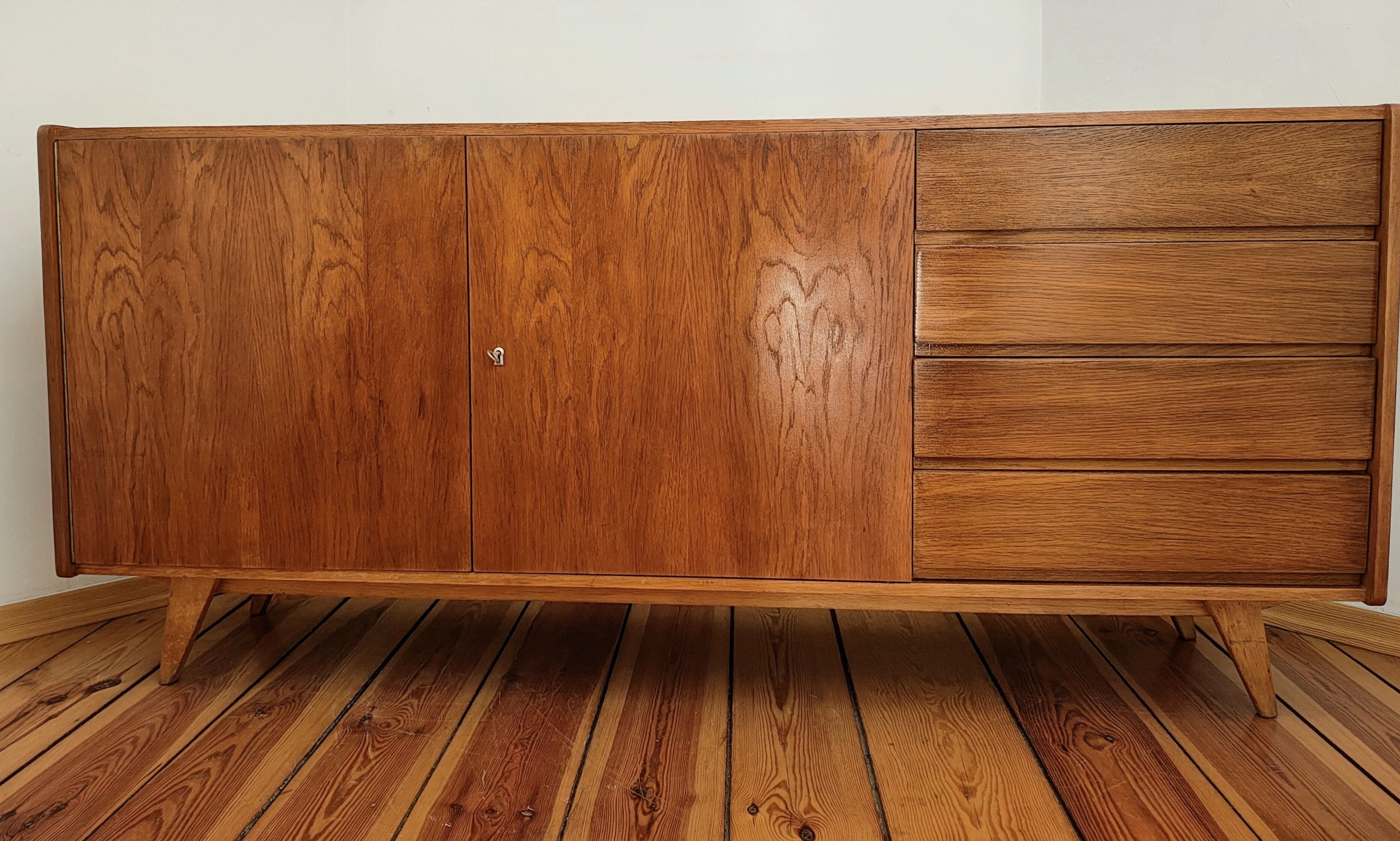 Czechoslovakian Sideboard by J. Jiroutek for Interier Praha, 1960s