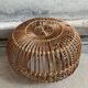 Wicker ottoman/pouf  Lobster Pot by Franc Albini
