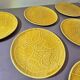 6 assiettes Sarreguemines nénuphar