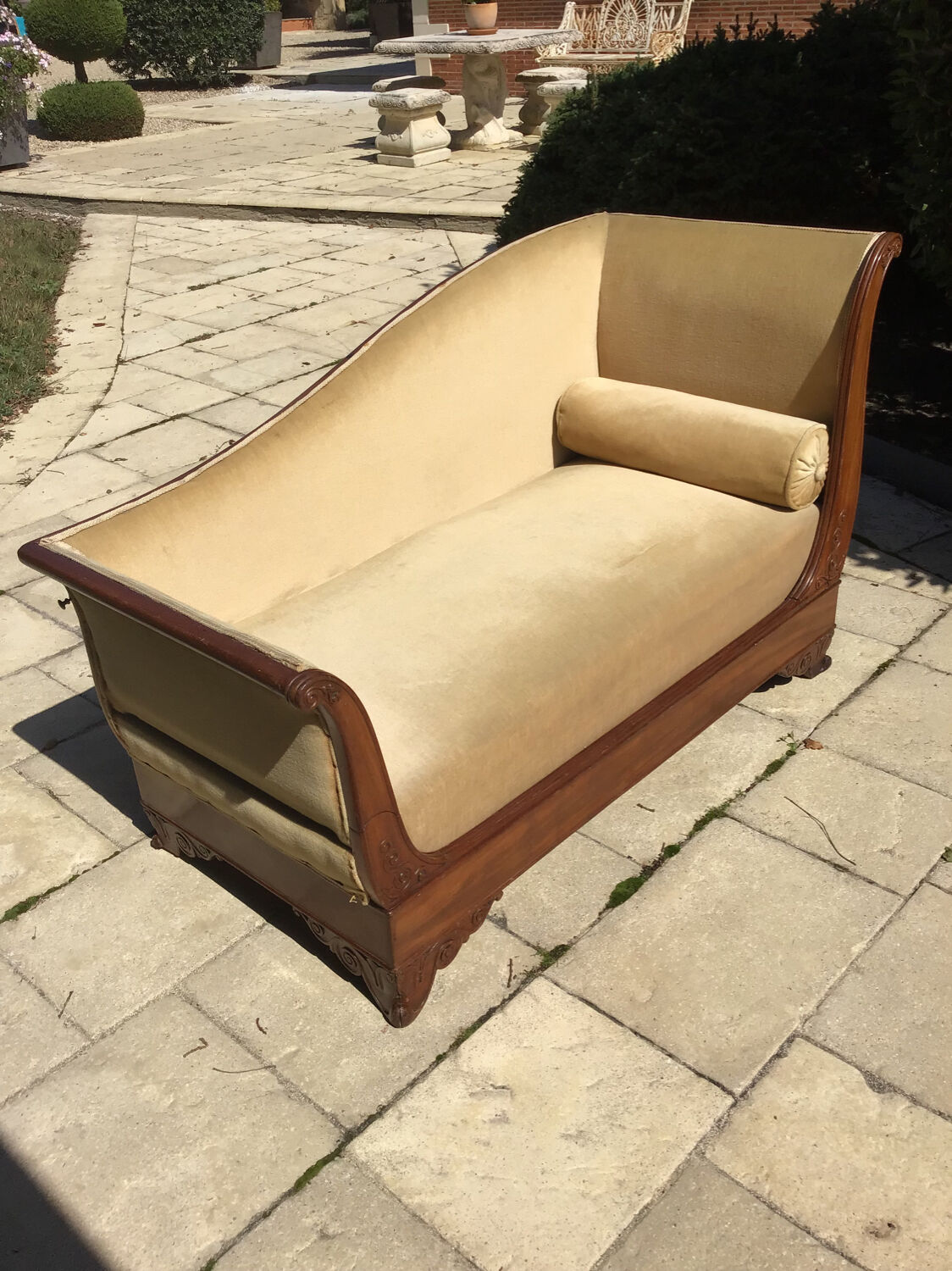 19th century chaise longue