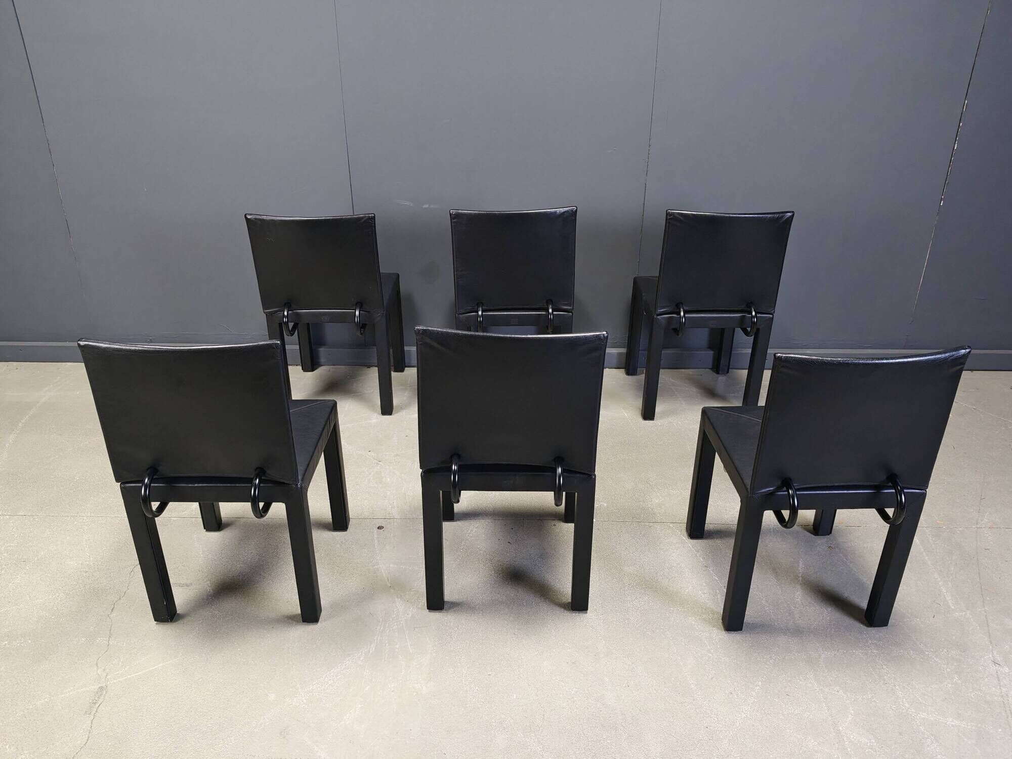 Arcadia dining chairs by Paolo Piva for B&B Italia set of 6