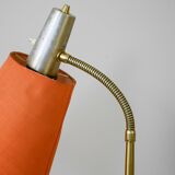 Modern antique floor lamp with gold base