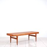 Large teak coffee table by Johannes Andersen for Uldum Møbelfabrik