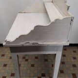 Old vintage wooden dressing table