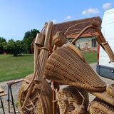 Harley Davidson Wicker Motorcycle by Tom Dixon