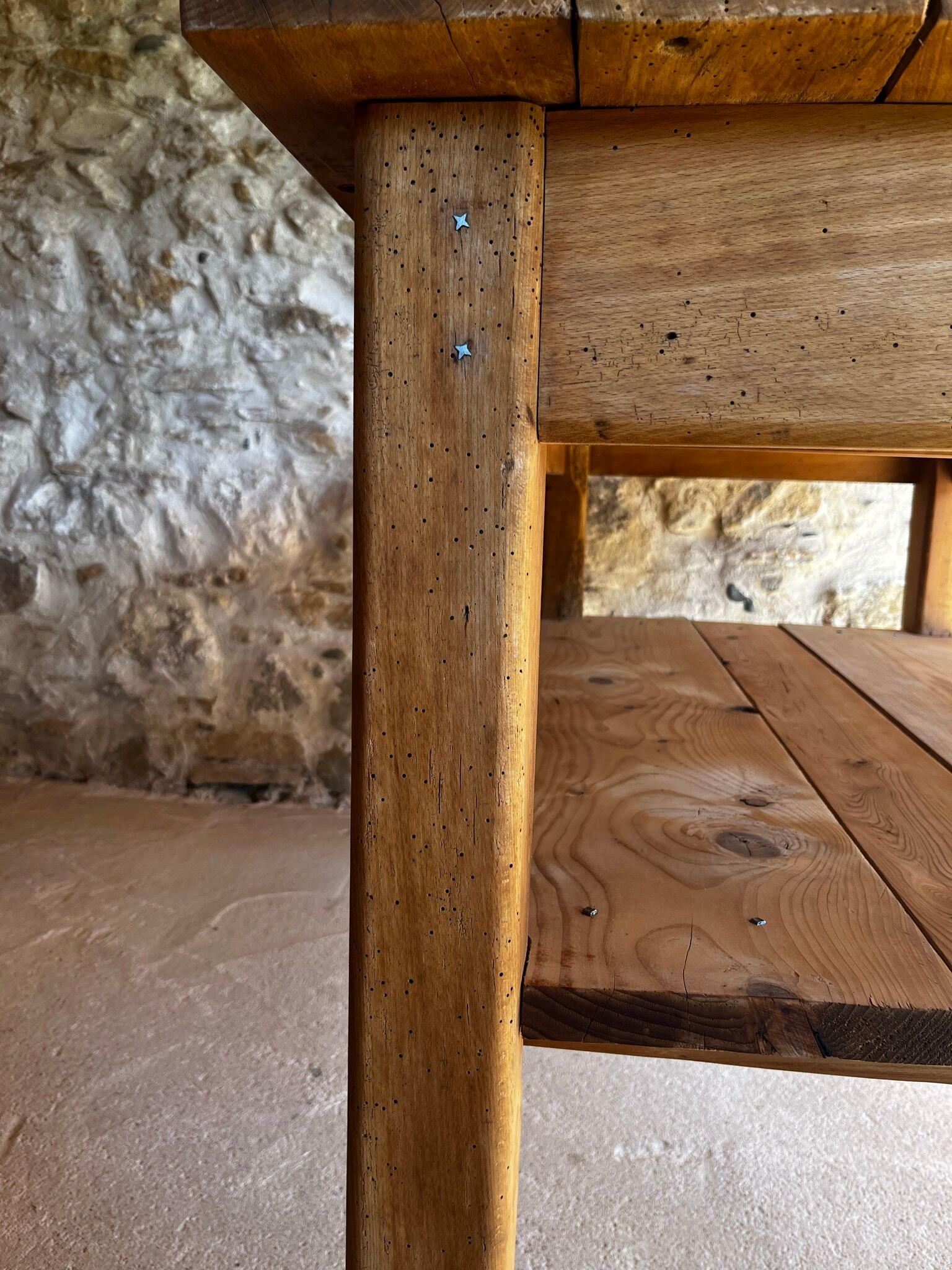 Old kitchen island/central workbench