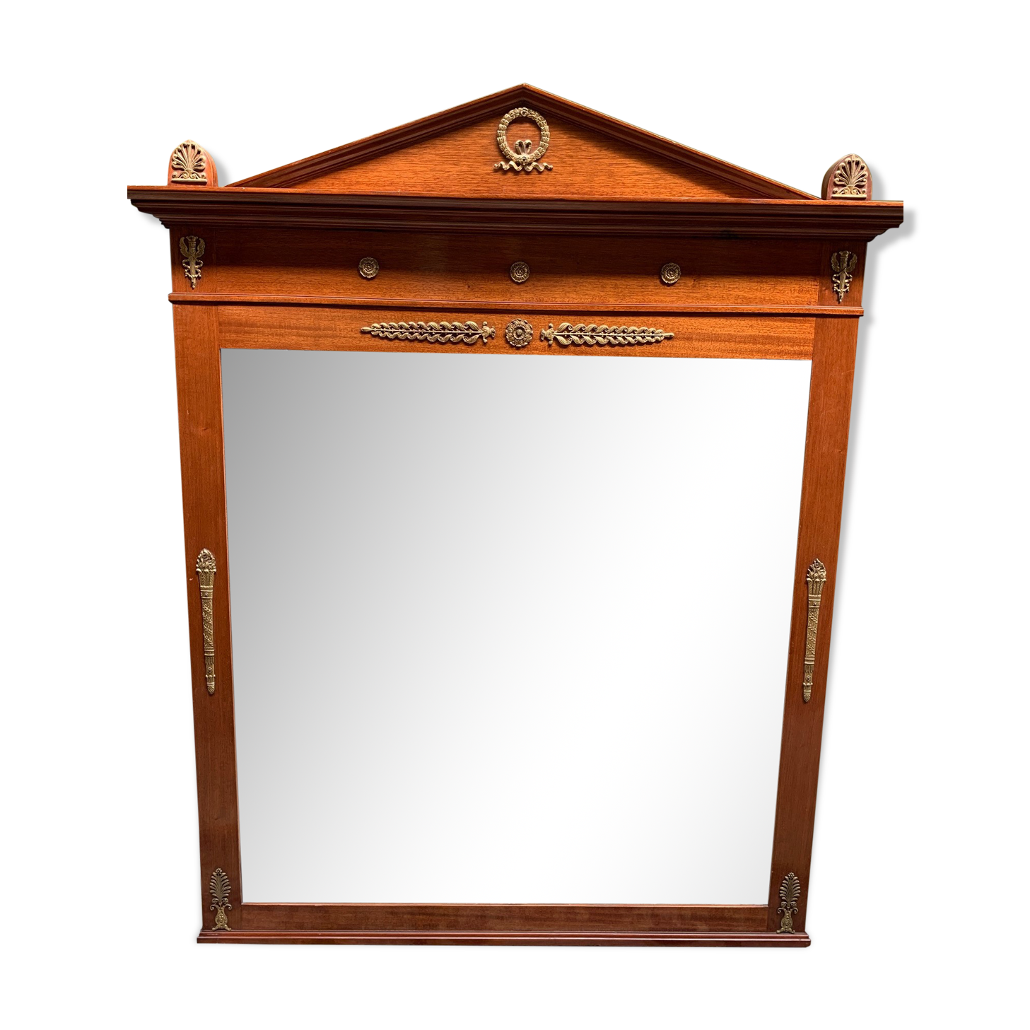 Large Empire style mirror 125x156cm