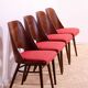 Chaises de salle à manger vintage par Radomír Hofman, années 1960, ensemble de 4