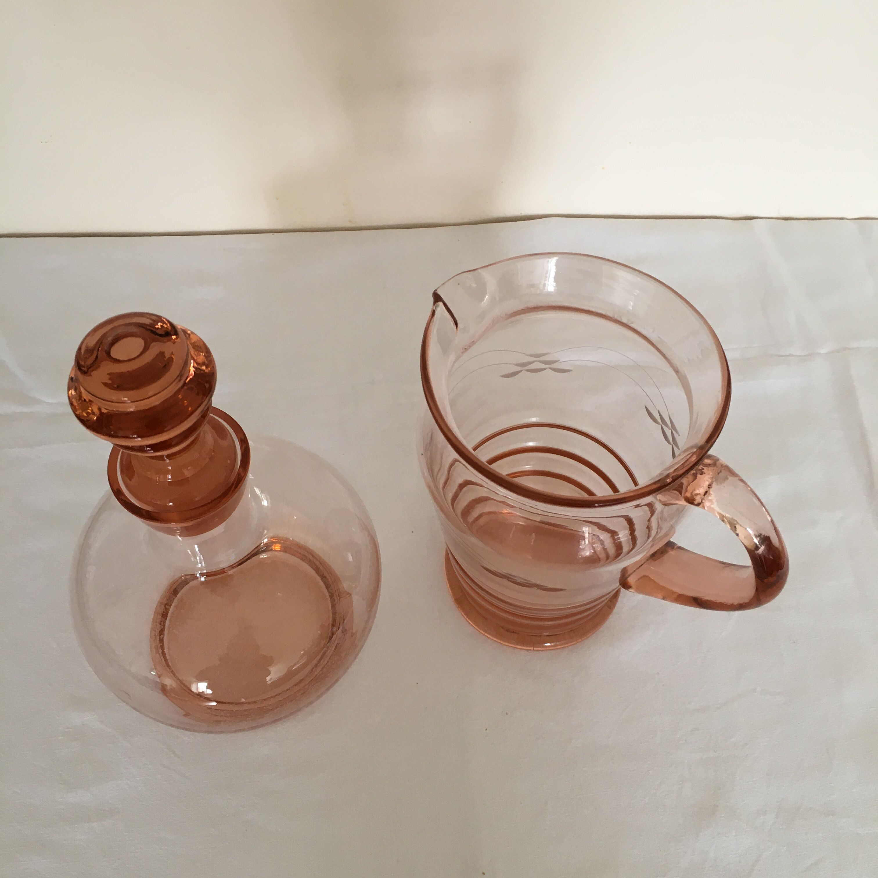 Carafe and pitcher 1950