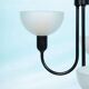Suspension style Memphis 1960s, adjustable vintage lamp.