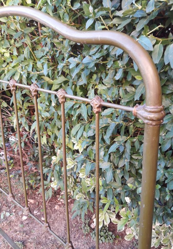 Napoleon III iron headboard L127xH144