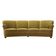 Green velour sofa, Danish design, 1960s, production: Denmark