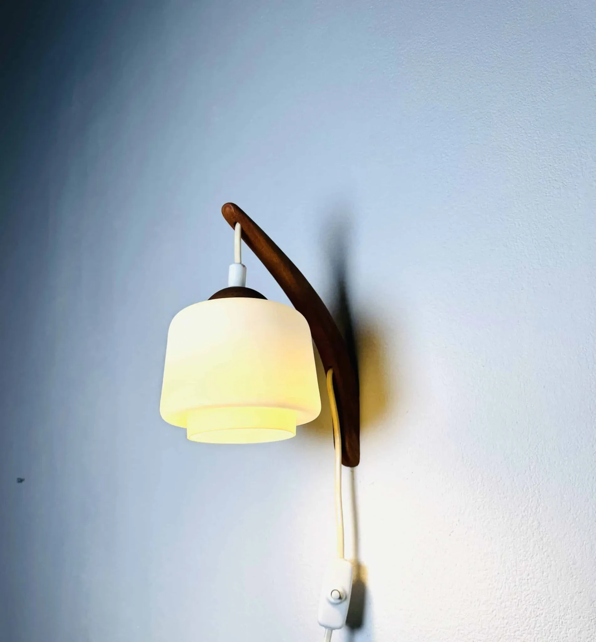 Single-Arm Wall Lamp By Uno & Östen Kristiansson For Luxus, Sweden, 1960S