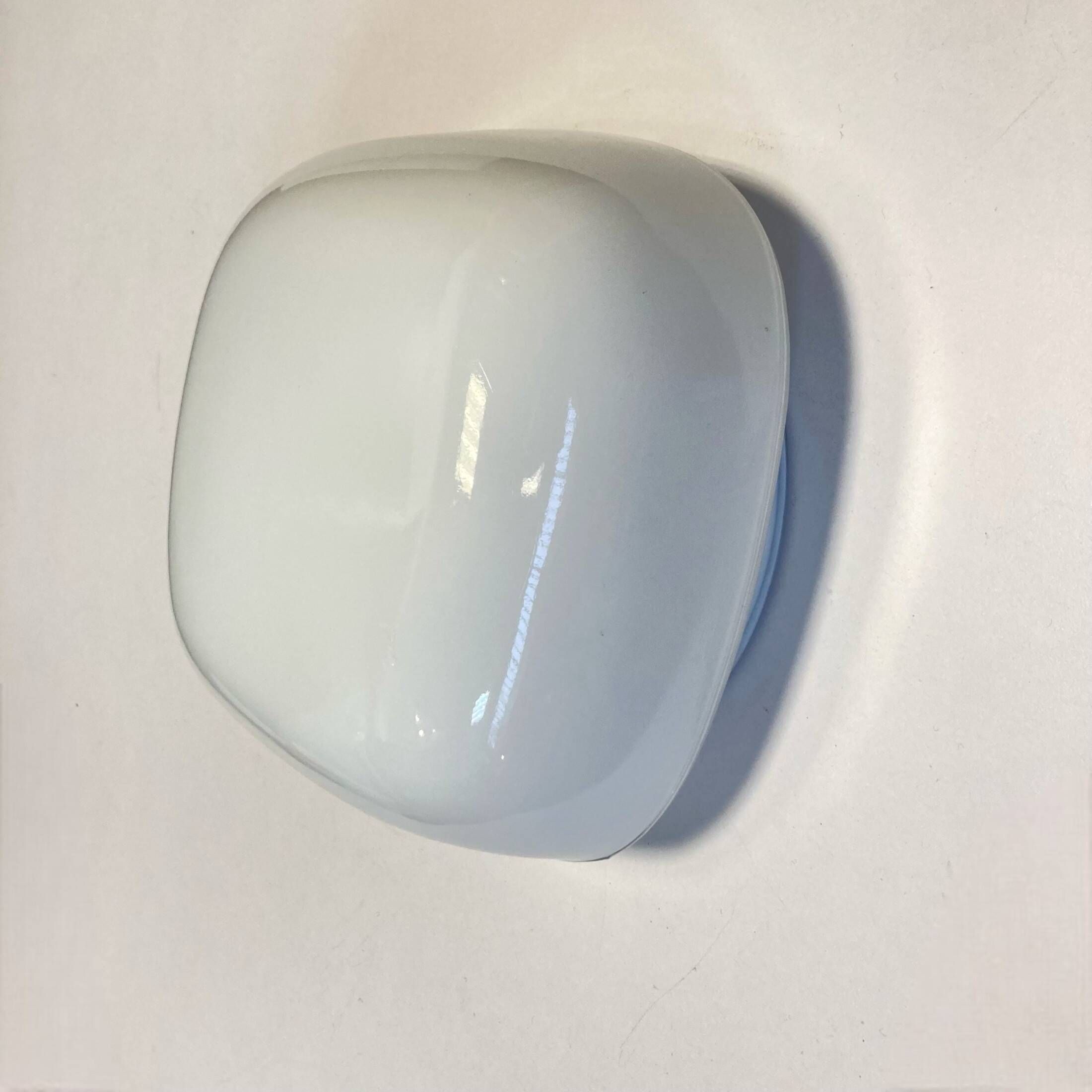 Vintage white opaline glass wall or ceiling light LAMP-7109