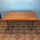 Table en teck et noyer 1960