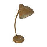 Old metal articulated desk lamp
