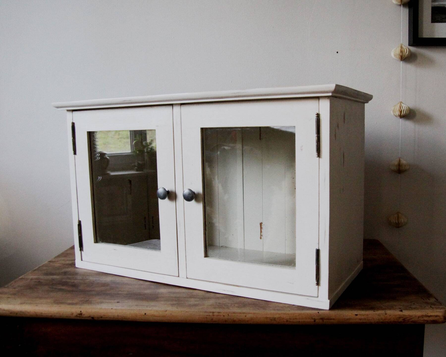 Small patinated window