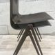 Pair of vintage chairs compass legs galvanitas s22