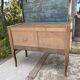 Commode sauteuse style Louis XV plateau marbre