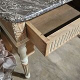 Table de toilette marbre