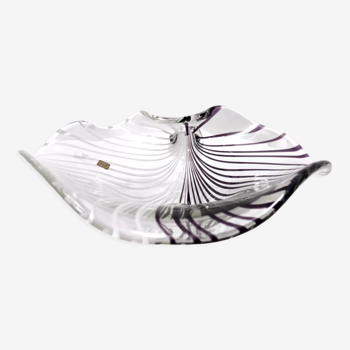Vide-poche en verre de Murano de Zanetti, Italie