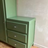 Asymmetrical art deco wardrobe
